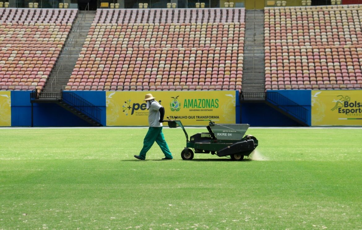 Arena da Amazônia e Estádio Ismael Benigno passam por revitalização para a temporada 2025