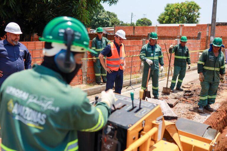 Prosai Parintins acelera obras e expande infraestrutura de saneamento