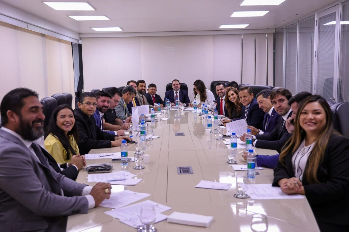 Presidente Roberto Cidade lidera reunião que definiu os membros das comissões técnicas da Aleam