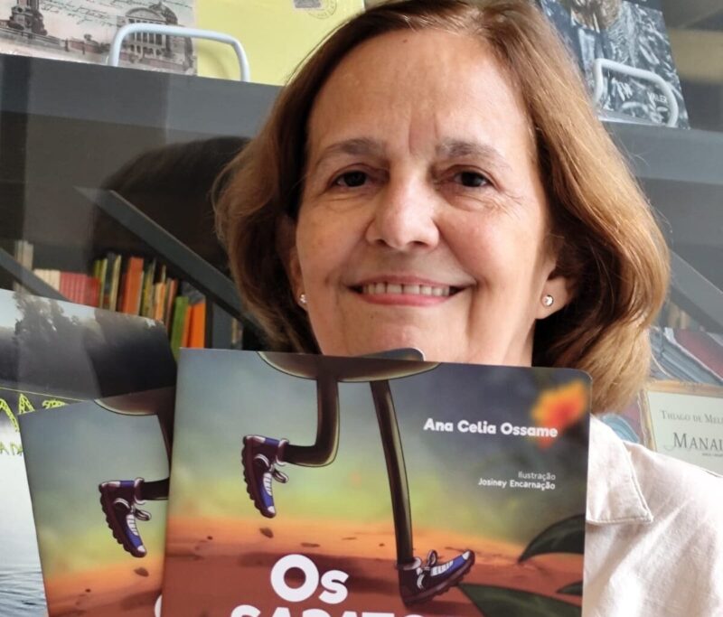 Ana Célia Ossame lança livro ‘Os sapatos da formiga’, nesta quinta-feira (27)