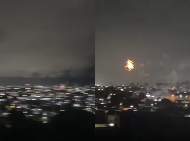 Vídeo: Manaus tem foguetório em noite de comemoração de facção