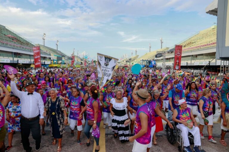 Carnaval na Floresta: samba-enredo do Desfile da Pessoa Idosa reforça protagonismo do idoso