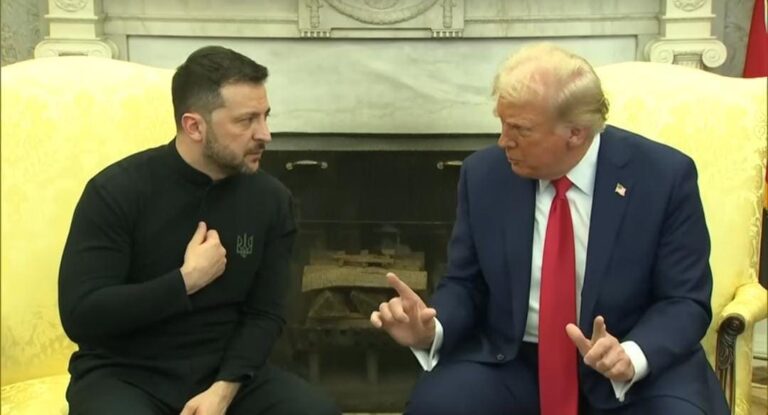 Trump e Zelensky batem boca na Casa Branca sobre guerra na Ucrânia