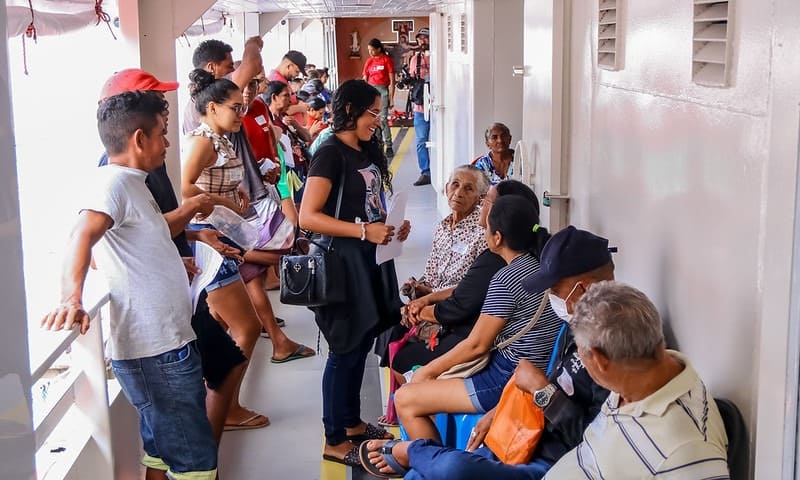 Barco Hospital São João XXIII realiza a 5ª expedição de saúde em Anori