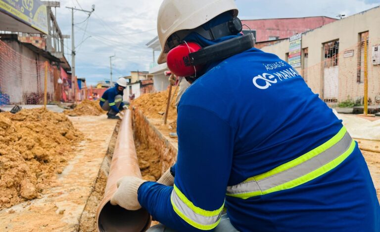 Trata Bem Manaus - Cidade de Deus começa a receber obras de esgoto; confira o cronograma semanal