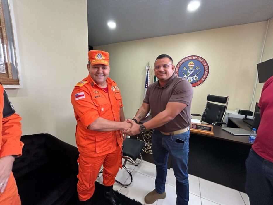Corpo de Bombeiros e Federação das Indústrias do Amazonas articulam parceria para fortalecer projetos socioeducacionais