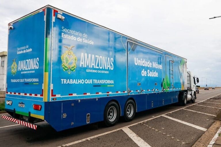 Carretas de Apoio à Saúde atenderão na zona leste de Manaus e em Rio Preto da Eva a partir de segunda-feira