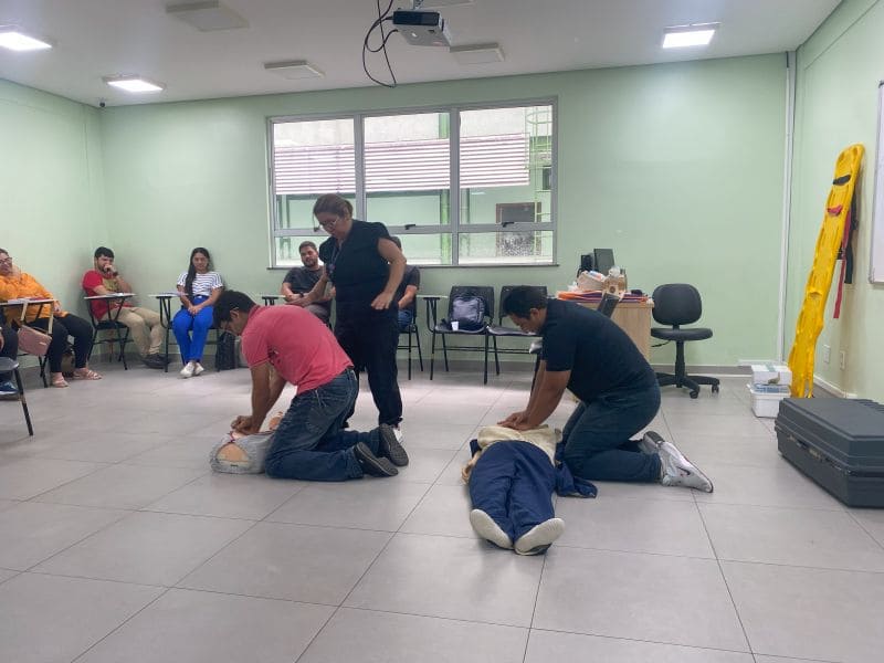 Servidores da Seminf iniciam curso de primeiros socorros