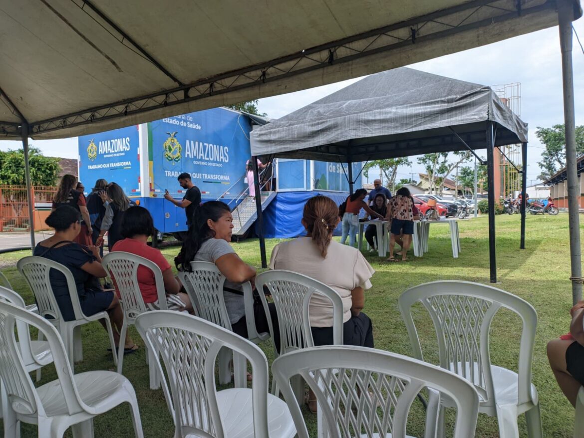 Carreta da Saúde chega ao município de Rio Preto da Eva