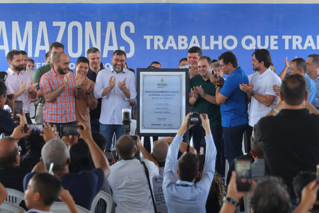 Governador Wilson Lima inaugura ligação viária entre Distrito Industrial e o Centro de Manaus, que vai melhorar o tráfego na região