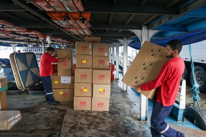 Operação Cheia 2025: Governo do Amazonas inicia envio de kits de medicamentos para municípios afetados