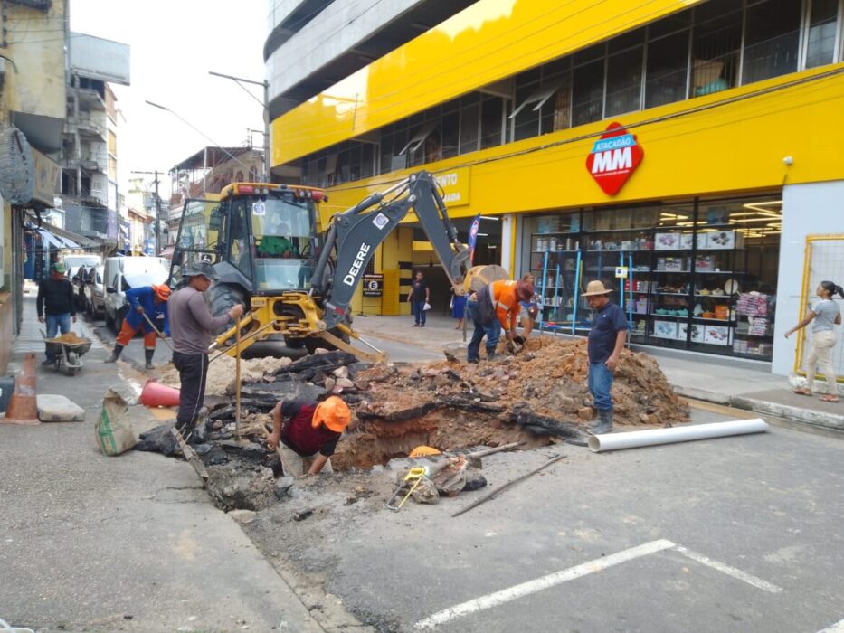 Prefeitura de Manaus intensifica os trabalhos de infraestrutura na capital
