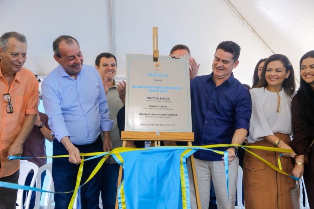 Prefeito David Almeida entrega nova unidade de saúde e Manaus alcança 92,66% de cobertura da Atenção Primária