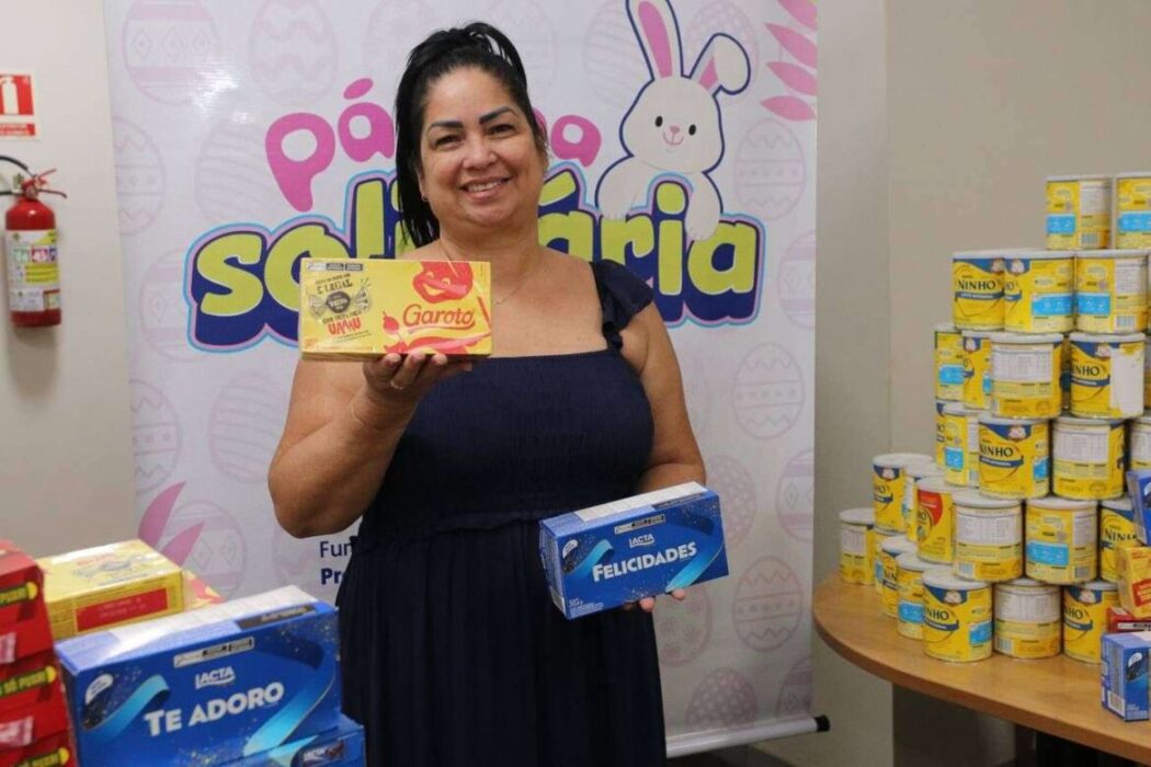 Campanha do FPS “Páscoa Solidária” entrega mais de 6 mil caixas de chocolates para instituições e abrigos infantis