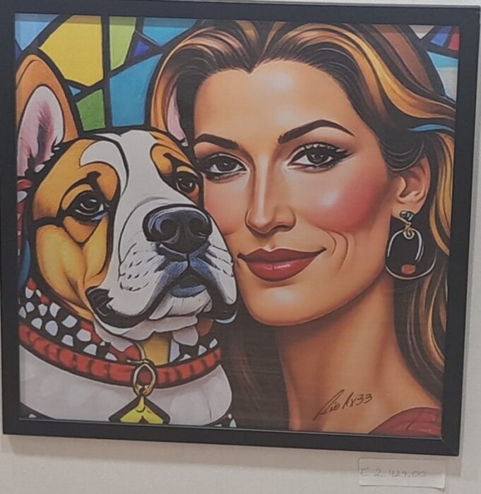 Arte de Leonardo Alonso dos Santos é exibida no Louvre