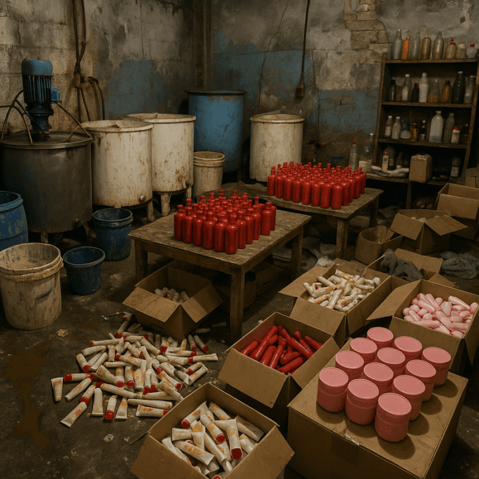 Cosméticos falsificados ameaçam a saúde capilar