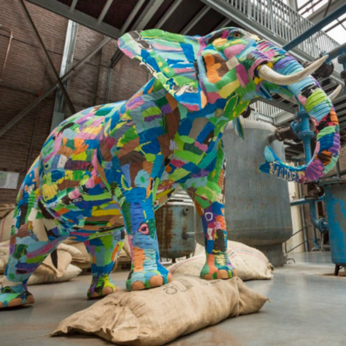 ONG queniana Ocean Sole é um dos destaques da Bienal do Lixo