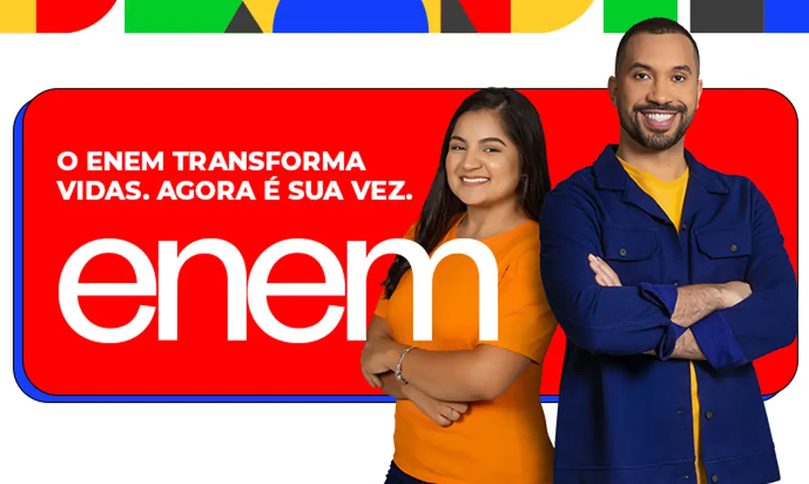 Campanha nas redes sociais incentiva inscrições no Enem 2025