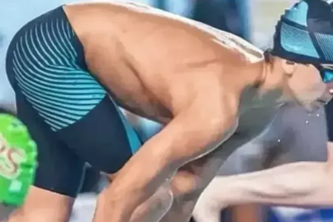 Nadador argentino sofre lesão grave e fica paraplégico após choque com colega