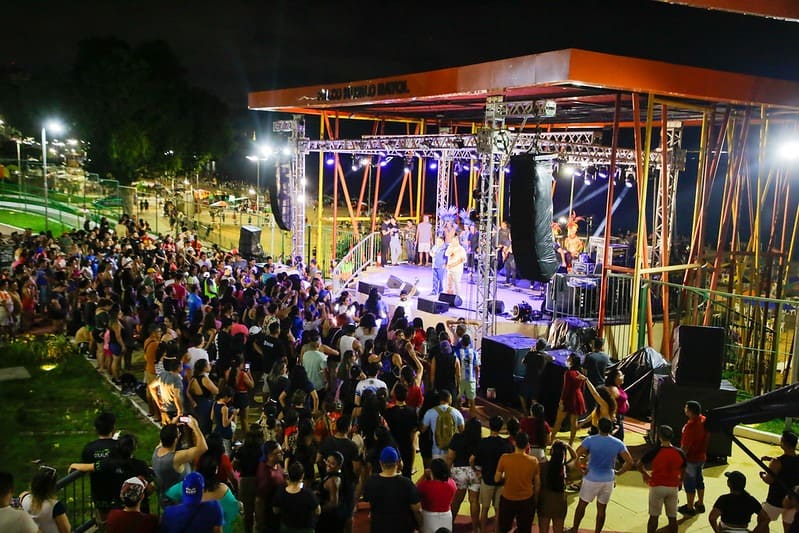 ‘Festa do Trabalhador’ da prefeitura movimenta mais de 11 mil visitantes na orla da Ponta Negra