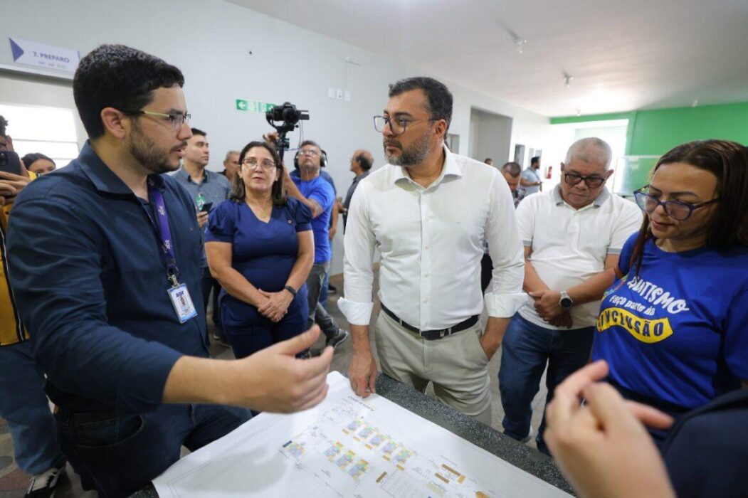 Governador Wilson Lima vistoria instalações do Caic TEA José Contente, voltado para crianças com o Transtorno do Espectro Autista