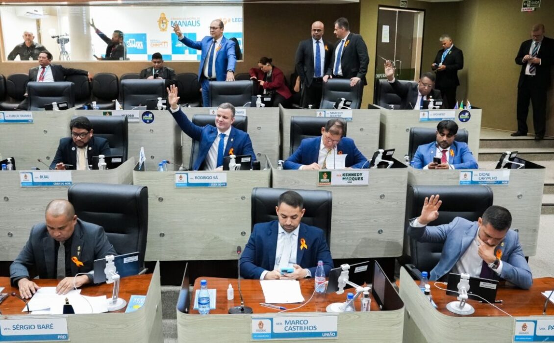 Campanhas ‘Maio Amarelo’ e ‘Maio Laranja’ são debatidas em Sessão Plenária da Câmara Municipal de Manaus