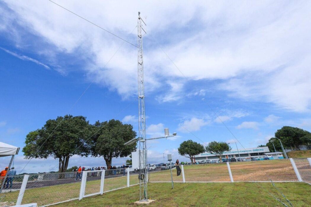 Prefeito David Almeida amplia rede de monitoramento climático com inauguração da segunda Estação Meteorológica em Manaus