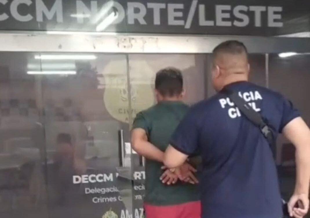 Homem é pr3so em flagrante por lesão corpor@l contra ex-companheira, no bairro Cidade Nova