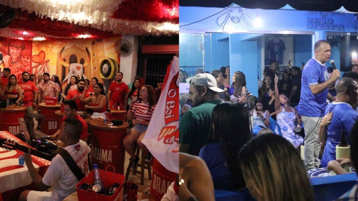 Festival de Parintins 2025: em Manaus, bares temáticos dos bumbás atraem torcedores com proximidade do festival
