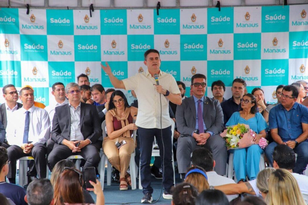 Prefeito David Almeida entrega USF Leonor de Freitas com estrutura ampliada e atendimento todos os dias da semana