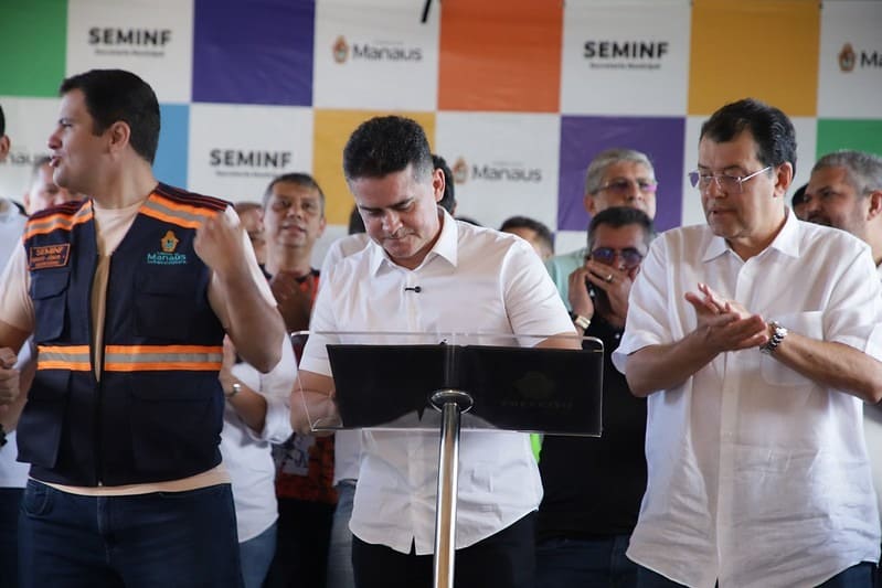 Prefeito David Almeida anuncia programa de recapeamento viário para recuperação de mais de 60 quilômetros de vias e reforça compromisso com a mobilidade urbana