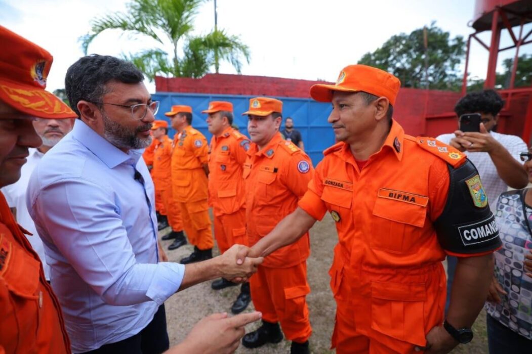 Governador Wilson Lima entrega nova base do Corpo de Bombeiros no bairro Santa Etelvina, zona norte de Manaus