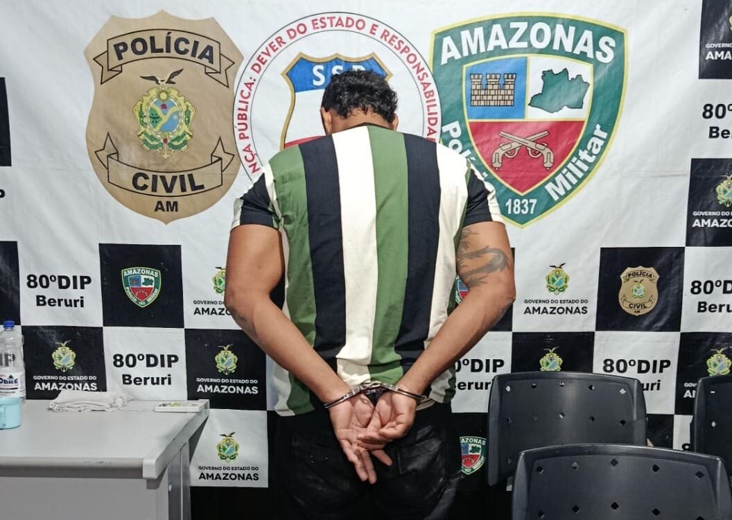 Polícias prendem homem por tentativa de hom!cídio em Beruri