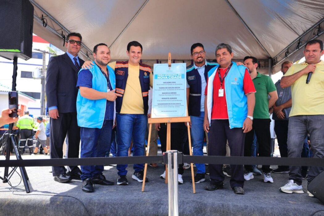 Vice-prefeito Renato Junior entrega feira do Nova Cidade com nova estrutura e mais dignidade para os permissionários e frequentadores