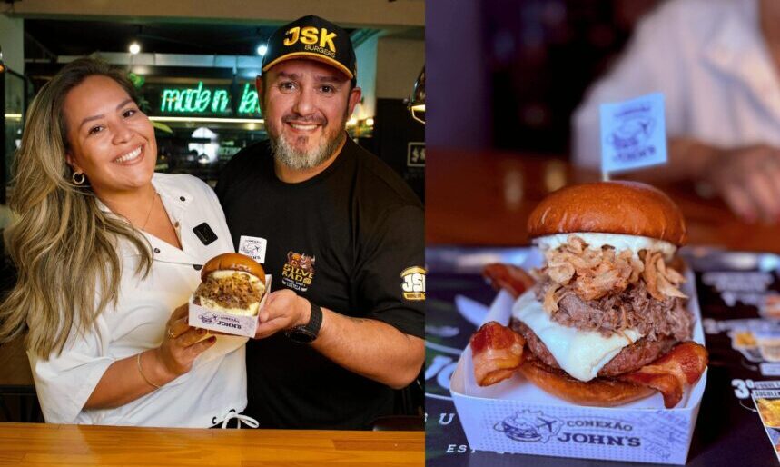 De Manaus para São Paulo: hambúrguer amazonense faz sucesso em evento da John’s Burger