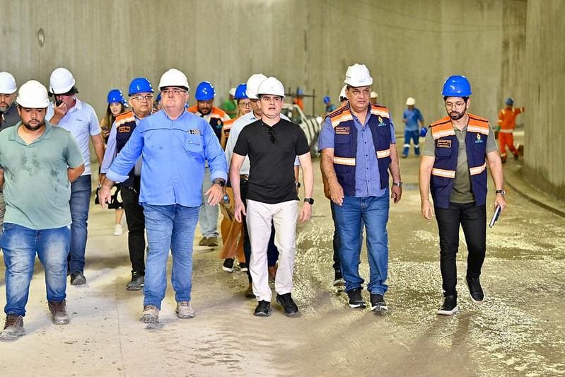 Prefeito David Almeida apresenta obras do complexo viário Rei Pelé que será entregue no próximo dia 16