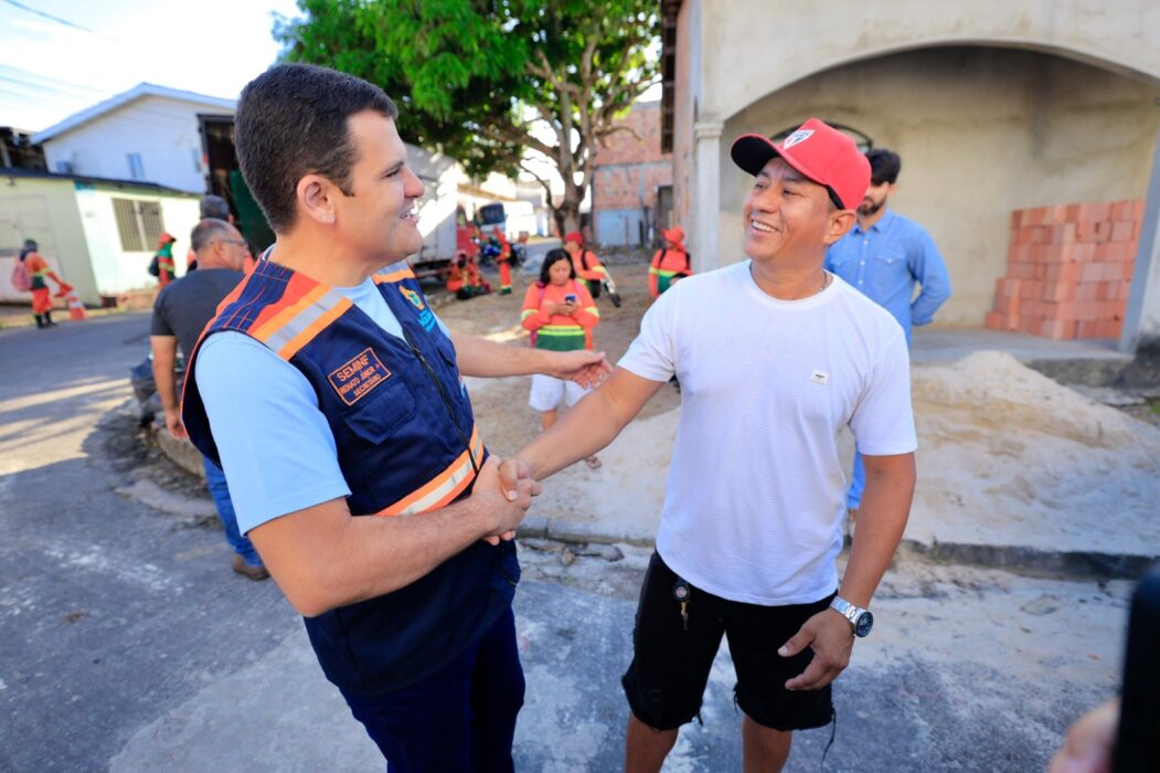 Vice-prefeito Renato Junior acompanha primeiras ações do ‘Mutirão no Bairro’ no Tancredo Neves