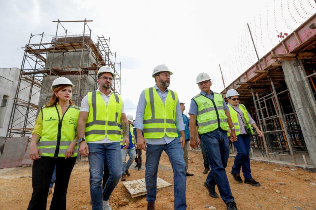 Governador Wilson Lima vistoria obras do Residencial Novo Aleixo, na zona norte de Manaus