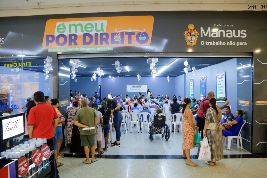 Campanha ‘É Meu por Direito’ da Prefeitura de Manaus atende mais de 450 vítimas de descontos indevidos no INSS