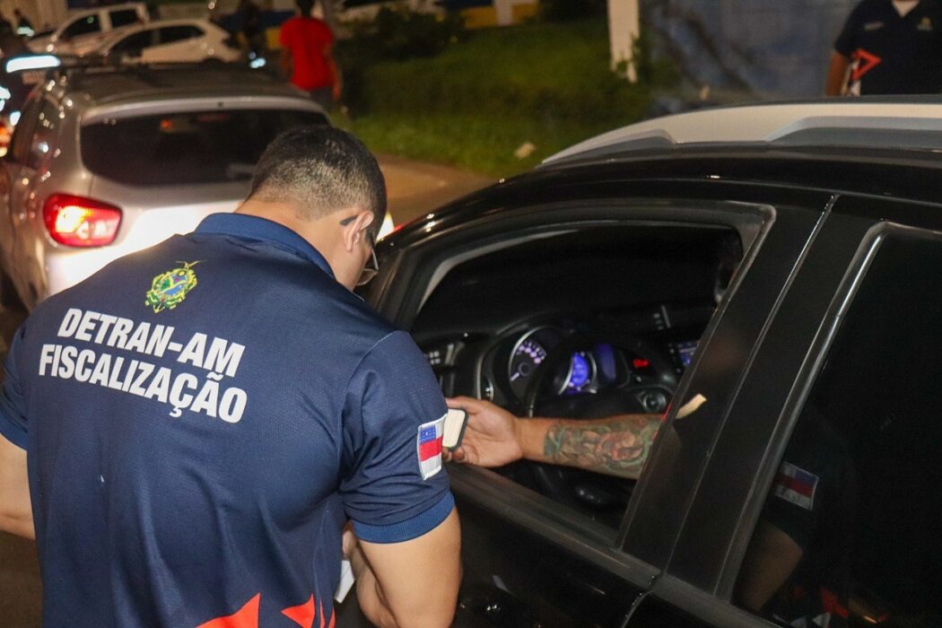 Fiscalização do Detran-AM registra 39 casos de alcoolemia no fim de semana em Manaus