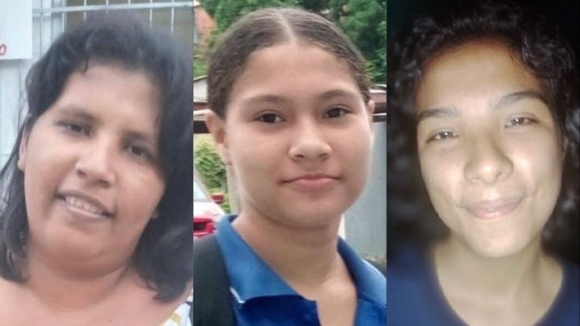 Polícia divulga imagens de três pessoas que estão desaparecidas em Manaus