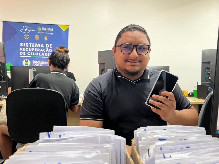 SSP-AM inicia entrega de 850 aparelhos celulares recuperados durante o Programa ‘RecuperaFone’
