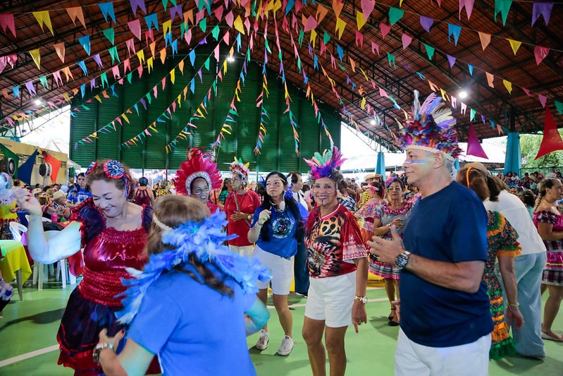 Prefeitura de Manaus realiza festa junina ‘Respeito Não Tem Idade’ no Parque Municipal do Idoso