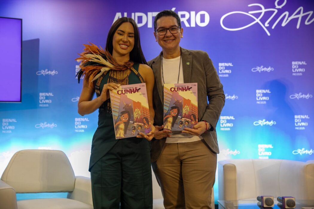 “As aventuras da Cunhã”: Editora UEA lança HQ na Bienal do Livro 2025, no Rio de Janeiro
