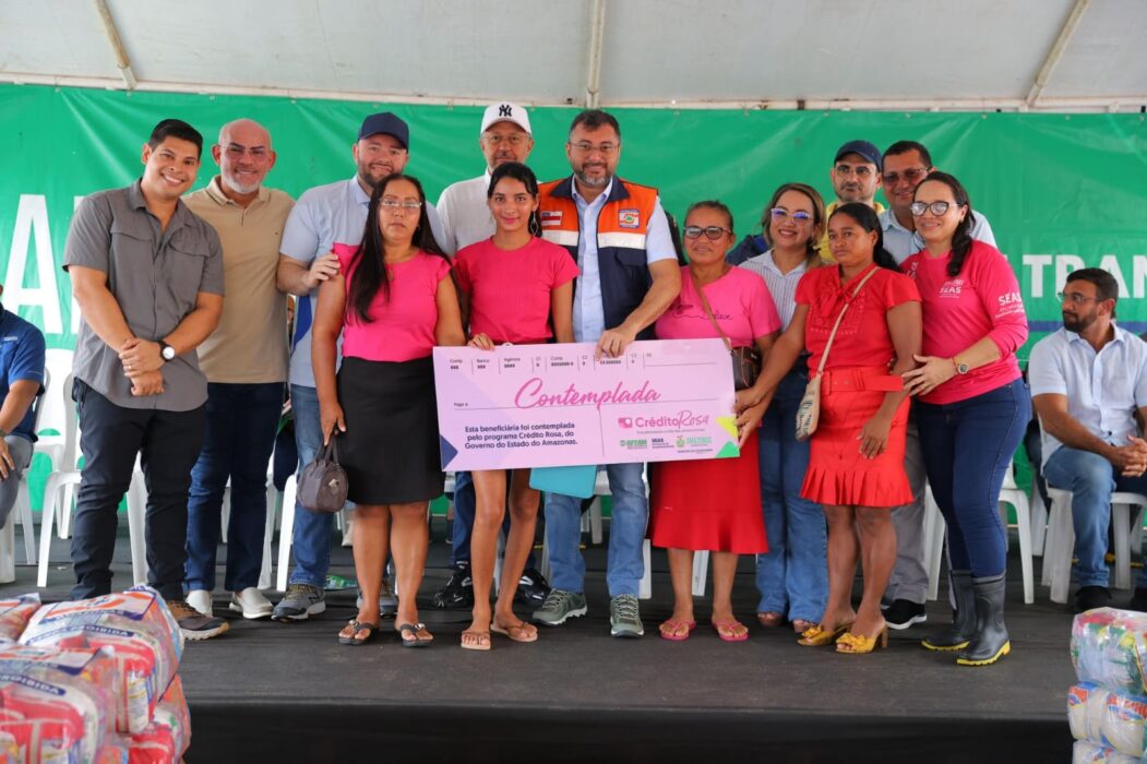 Governador Wilson Lima fortalece setor primário e fomenta empreendedorismo feminino em Anamã