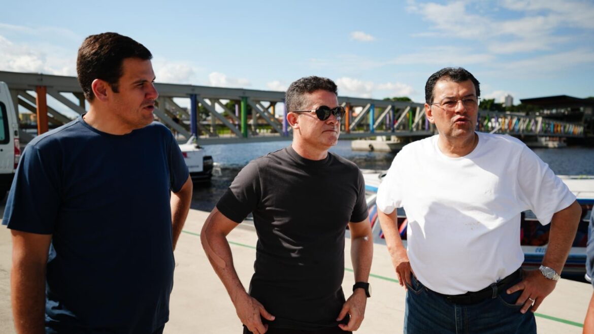 Prefeito David Almeida anuncia construção do novo porto da Manaus Moderna com apoio do governo federal