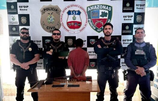 Homem é pr3so por manter a companheira em cárcere privado no interior do AM