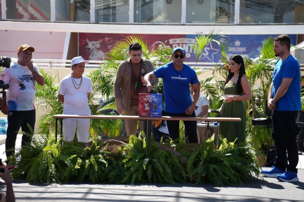Garantido abre e Caprichoso fecha primeira noite do 58º Festival de Parintins