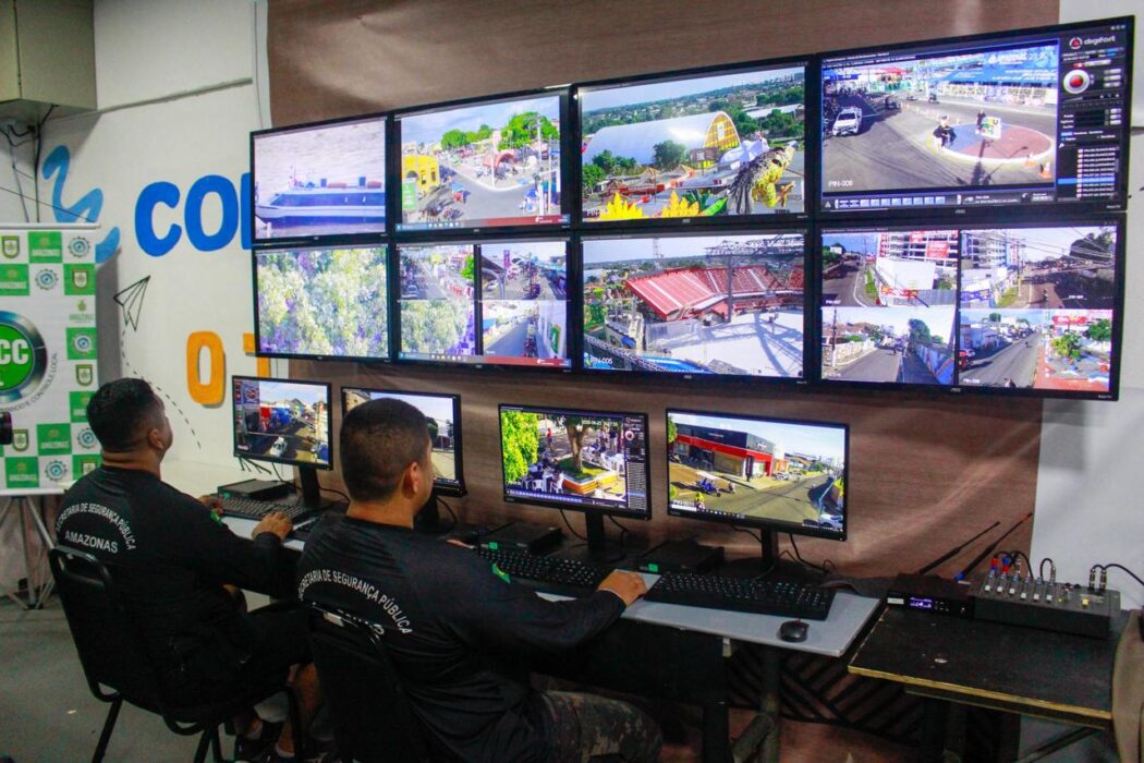 Festival de Parintins 2025: SSP-AM instala cerca de 80 câmeras com tecnologia de reconhecimento facial e de placas
