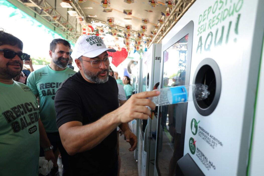 Governador Wilson Lima destaca importância do ‘Recicla, Galera’ para avanço na destinação de resíduos sólidos em Parintins